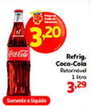 Refrig. Coca Cola 1L