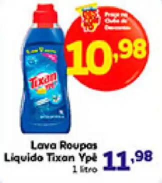 Supermercados Paraná Lava roupas liquido Tixan Ype 1L oferta