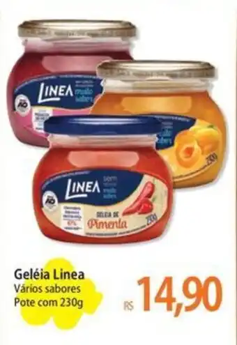 Atacadão Geléia Linea Vários sabores Pote com 230g oferta