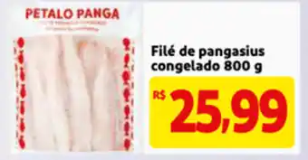 Extra File de Pangasius Congelado 800g oferta