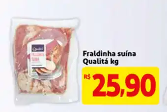 Extra Fraldinha suina Qualita 1kg oferta