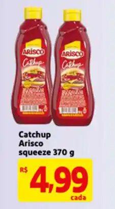 Catchup Arisco Squeeze 370g