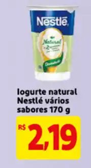 Extra Iogurte natural Nestle varios sabores 170g oferta