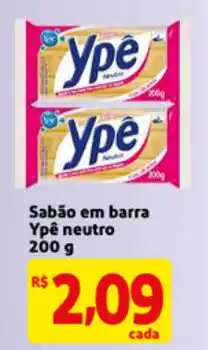 Sabao em barra Ype neutro 200g