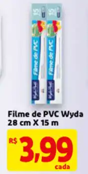 Filme de PVC Wyda 28cm x 15m