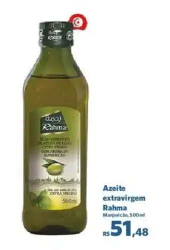 Sam's Club Azeite extravirgem Rahma Manjericão, 500ml oferta