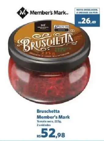 Sam's Club Bruschetta Member's Mark Tomate seco, 225g oferta