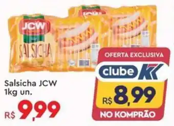 Salsicha JCW 1kg un.