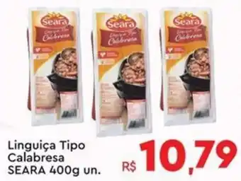 Komprao Atacadista Linguiça Tipo Calabresa SEARA 400g un. oferta