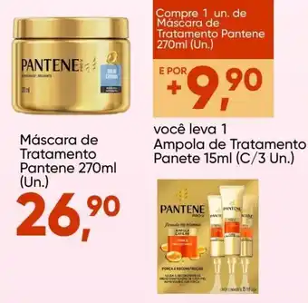 Imec Supermercados Mascara de Tratamento Pantene 270ml 9un.) oferta