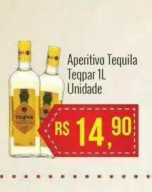 Aperitivo tequila teqpar 1 l unidade
