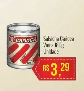 Mart Minas Salsicha carioca viena 180 g oferta