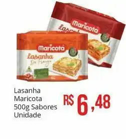 Mart Minas Lasanha maricota 500 gr oferta