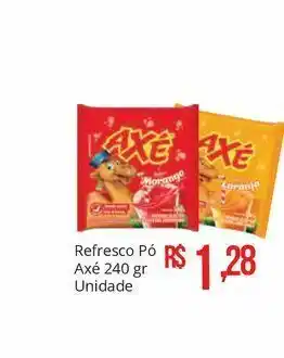Mart Minas Refrescos em pó axe 240 gr oferta