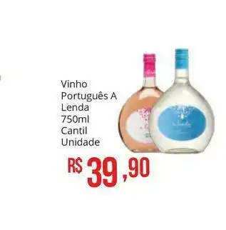 Mart Minas Vinhos portugueses a lende 750 ml oferta