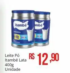 Mart Minas Leite em pó itambé 400 gr oferta