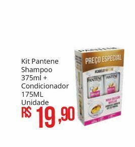 Mart Minas Kit shampoo pantene + condicionador oferta