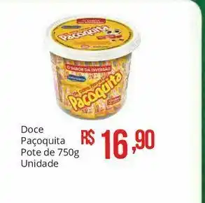 Mart Minas Doceria paçoquita 750 gr oferta
