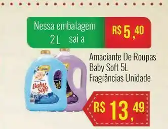 Mart Minas Amaciante baby soft 5 l oferta