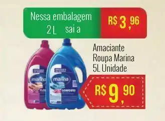 Amaciante roupa marina 5 l