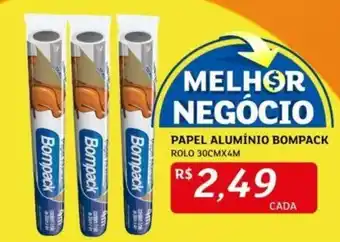 Assaí Atacadista PAPEL ALUMÍNIO BOMPACK ROLO 30CMX4M oferta