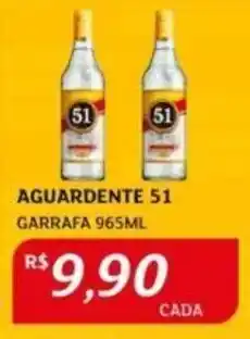 Assaí Atacadista AGUARDENTE 51 GARRAFA 965ML oferta