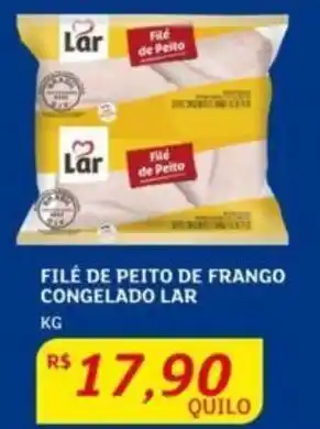 Assaí Atacadista FILÉ DE PEITO DE FRANGO CONGELADO LAR KG oferta