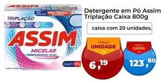 Tonin Superatacado Assim - detergente em pó triplação caixa oferta
