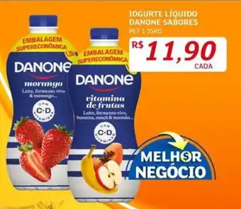 Assaí Atacadista IOGURTE LÍQUIDO DANONE SABORES PET 1.35KG oferta