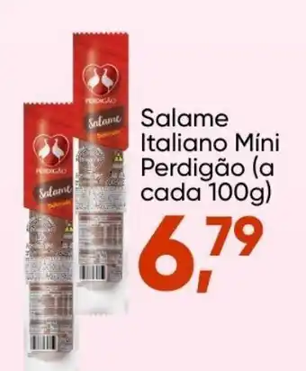 Imec Supermercados Salame Italiano Mini Perdigao (a cada 100g) oferta