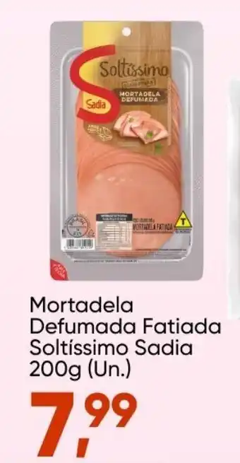 Imec Supermercados Mortadela Defumada Fatiada Soltissimo Sadia 200g (un.) oferta
