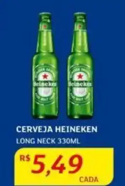 Assaí Atacadista CERVEJA HEINEKEN LONG NECK 330ML oferta