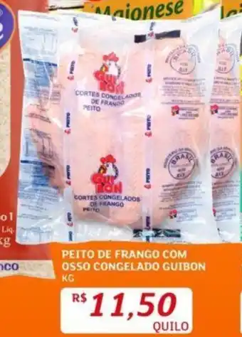 Assaí Atacadista PEITO DE FRANGO COM OSSO CONGELADO GUIBON KG oferta