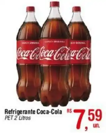 Fort Atacadista Refrigerante Coca-Cola R$ PET 2 Litros oferta