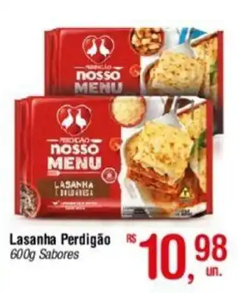 Fort Atacadista Lasanha Perdigão 600g sabores oferta