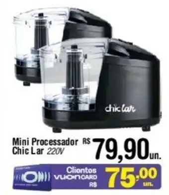 Fort Atacadista Mini Processador Chic Lar 220V oferta