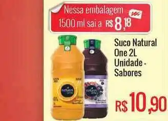 Mart Minas Suco Natural One 2L oferta