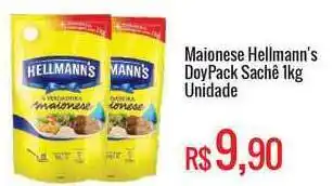 Mart Minas Maionese Hellmann's Doypack 1kg oferta
