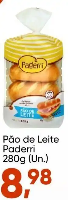 Imec Supermercados Pao de Leite Paderri 280g (un.) oferta