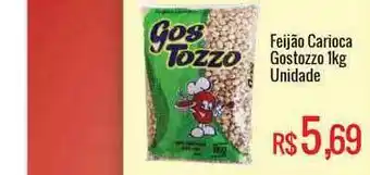 Mart Minas Feijão Carioca Gostozzo 1kg oferta