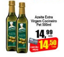 Higa's Supermercado Azeite Extra Virgem Cocineiro 500ml oferta