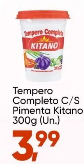 Tempero Completo c/s Pimenta Kitano 300g (un.)