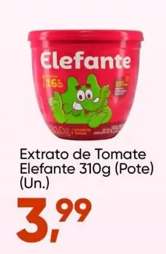 Imec Supermercados Extrato de Tomate Elefante 310g (pote) (un.) oferta