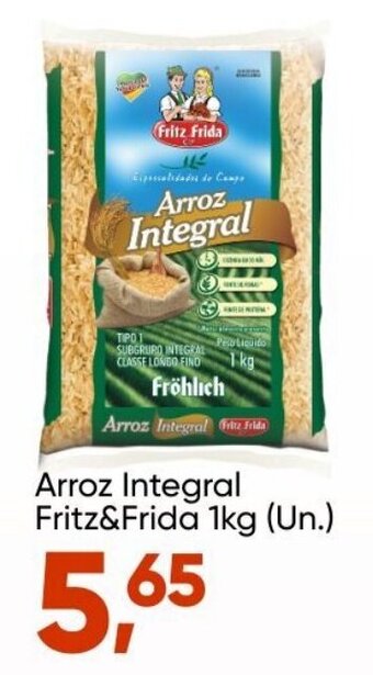 Imec Supermercados Arroz integral Fritz&Frida 1kg (un.) oferta