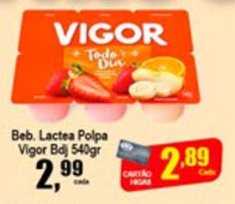 Higa's Supermercado Beb. Lactea Polpa Vigor Bdj 540g oferta