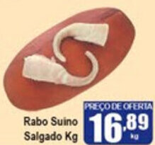 Rabo Suino Salgado 1kg