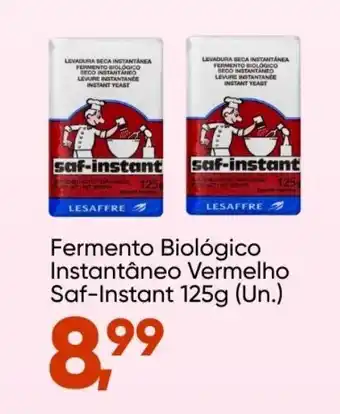 Fermento biologico Instantaneo Vermelho Saf-Instant 125g (un.)
