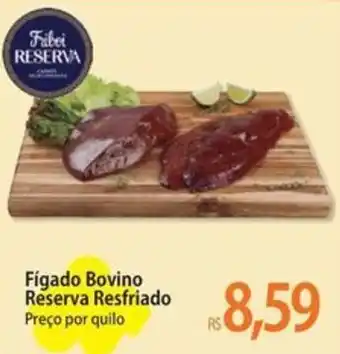 Atacadão Fígado Bovino Reserva Resfriado Preço por quilo oferta