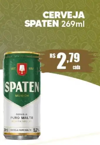 Supermercado Precito CERVEJA SPATEN 269ml oferta