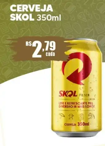 Supermercado Precito CERVEJA SKOL 350ml oferta